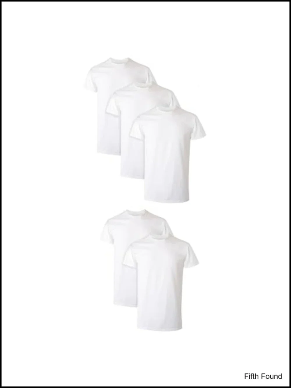 Hanes Men's Performance Undershirt X-Temp Moisture-Wicking Crewneck 5-Pack